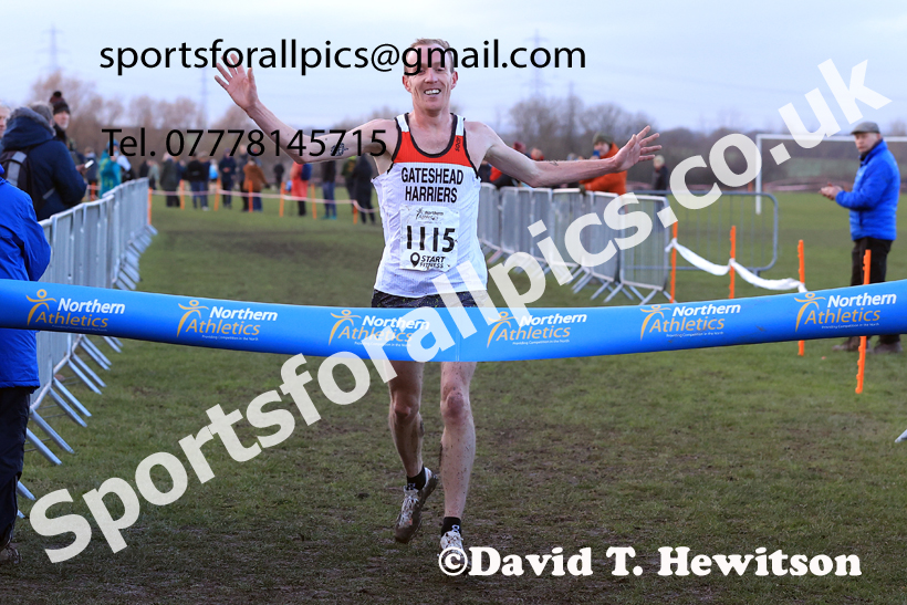 Senior Mens 2026 Northern Cross Country Champs., Pontefract Racecourse, Pontefract. Photo: David T. Hewitson/Sports for All Pics